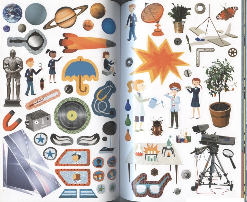 Книга для творчества – Наука и изобретения, мини-формат  